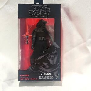 Star Wars Black Series Kylo Ren 6” Action Figure New in Box Collectible